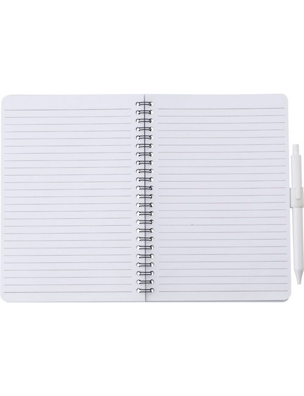 Antybakteryjny notatnik ok. A5 z długopisem