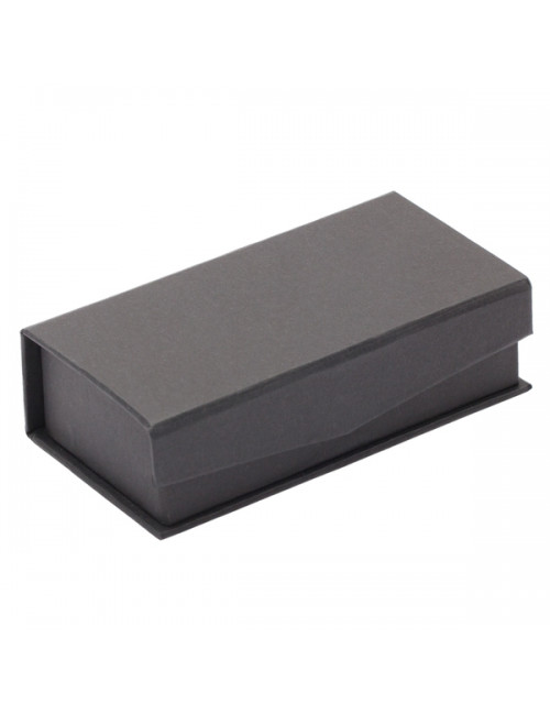 Kryształowy przycisk do papieru z zegarem Cristalino, transparentny 