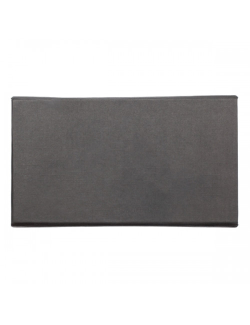 Kryształowy przycisk do papieru z zegarem Cristalino, transparentny 