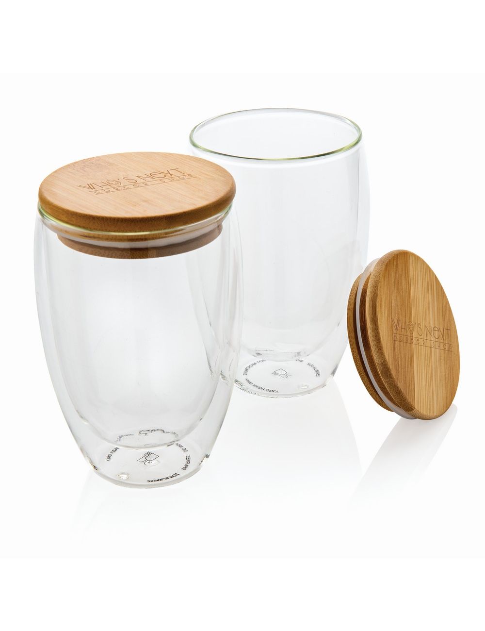 Zestaw szklanek z podwójnymi ściankami 350 ml,...