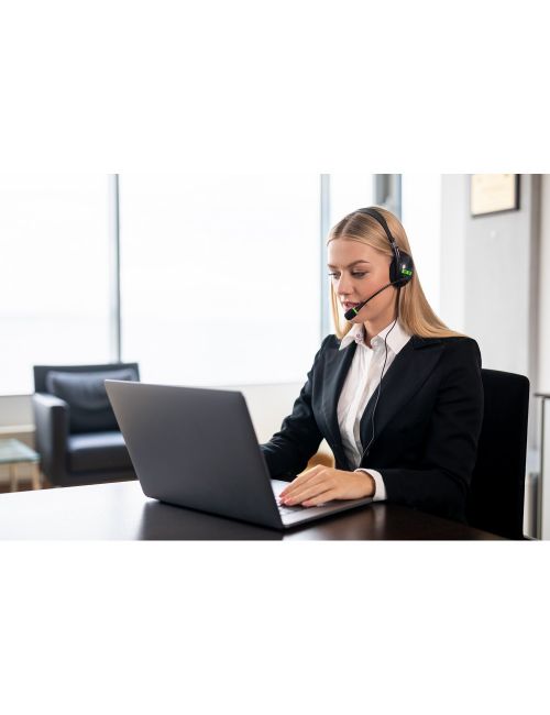 Zestaw słuchawkowy: słuchawki nauszne z mikrofonem | Kaur