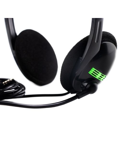 Zestaw słuchawkowy: słuchawki nauszne z mikrofonem | Kaur