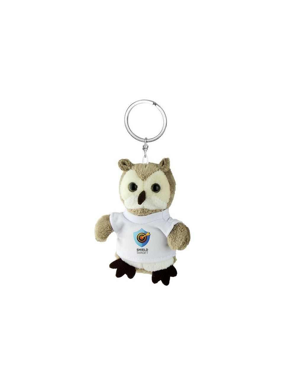 Pluszowa sowa, brelok | Cleverly