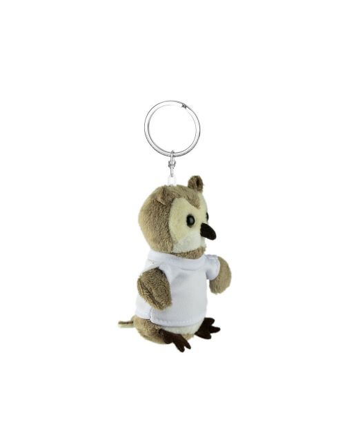 Pluszowa sowa, brelok | Cleverly