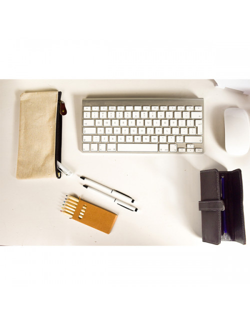 Piórnik Damascus, beżowy 