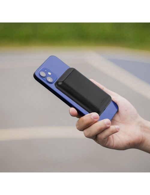 Magnetyczny bezprzewodowy power bank 5000 mAh, ładowarka bezprzewodowa 5W