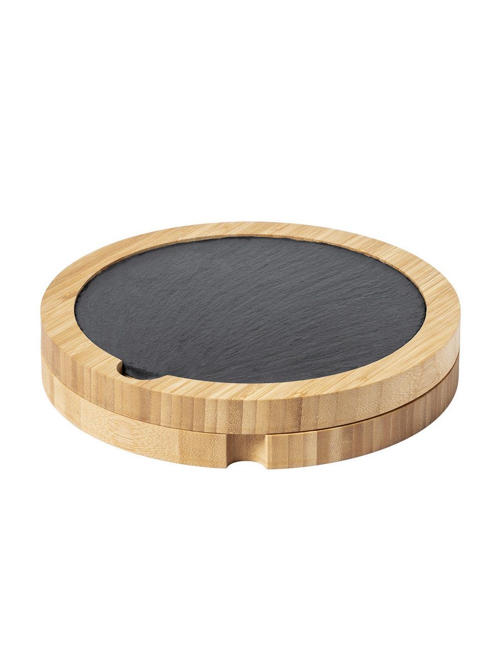 Bambusowy zestaw do sera, 4 el., deska do...