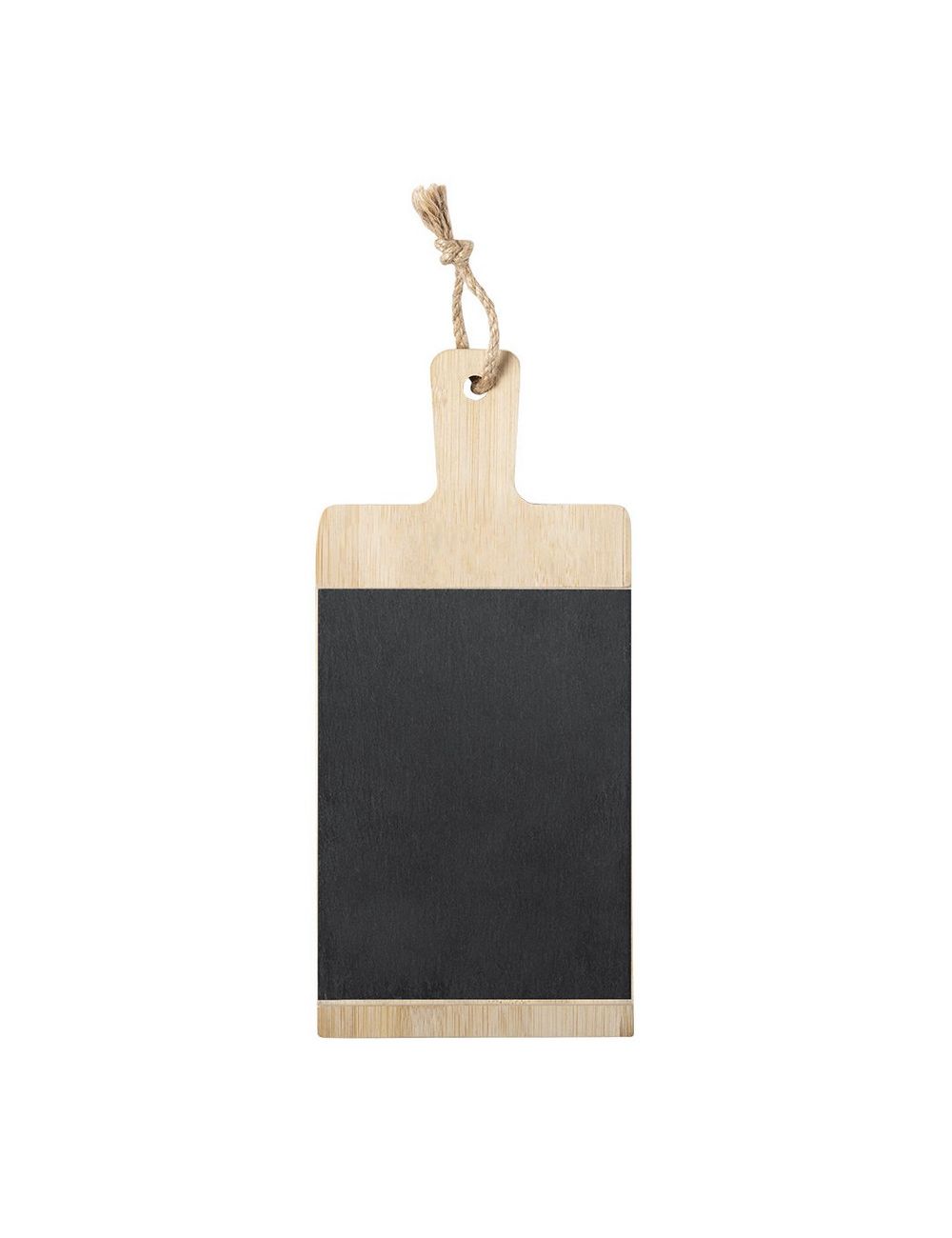 Deska do krojenia wykonana z łupka i bambusa