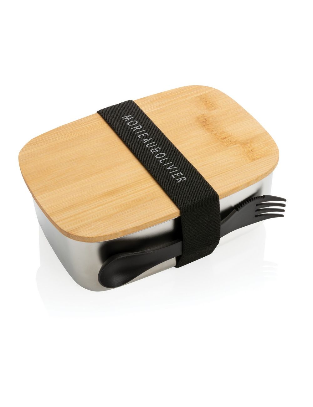 Pudełko śniadaniowe z bambusowym wieczkiem,...