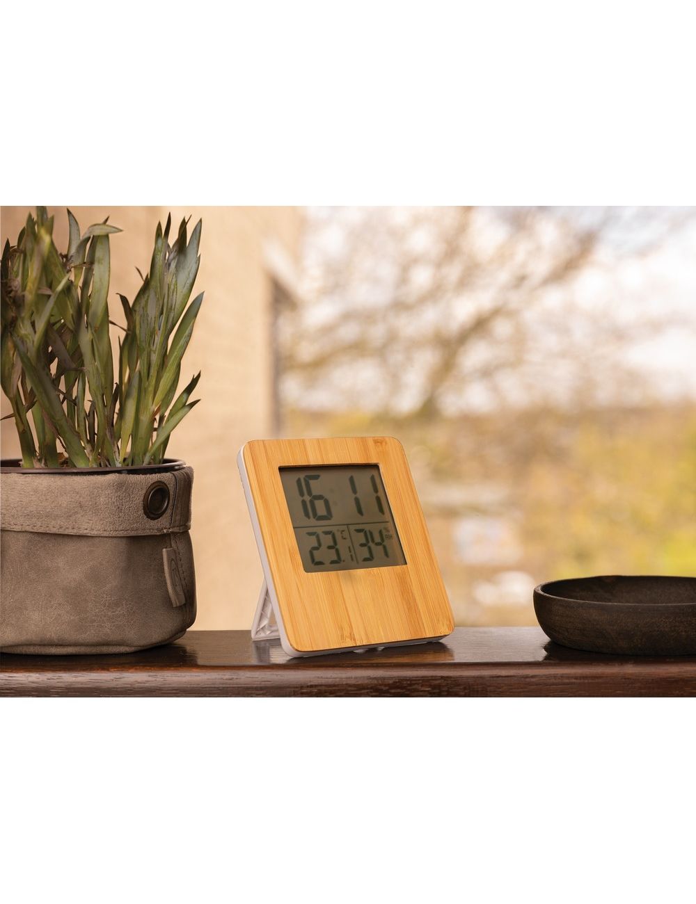 Bambusowa stacja pogodowa