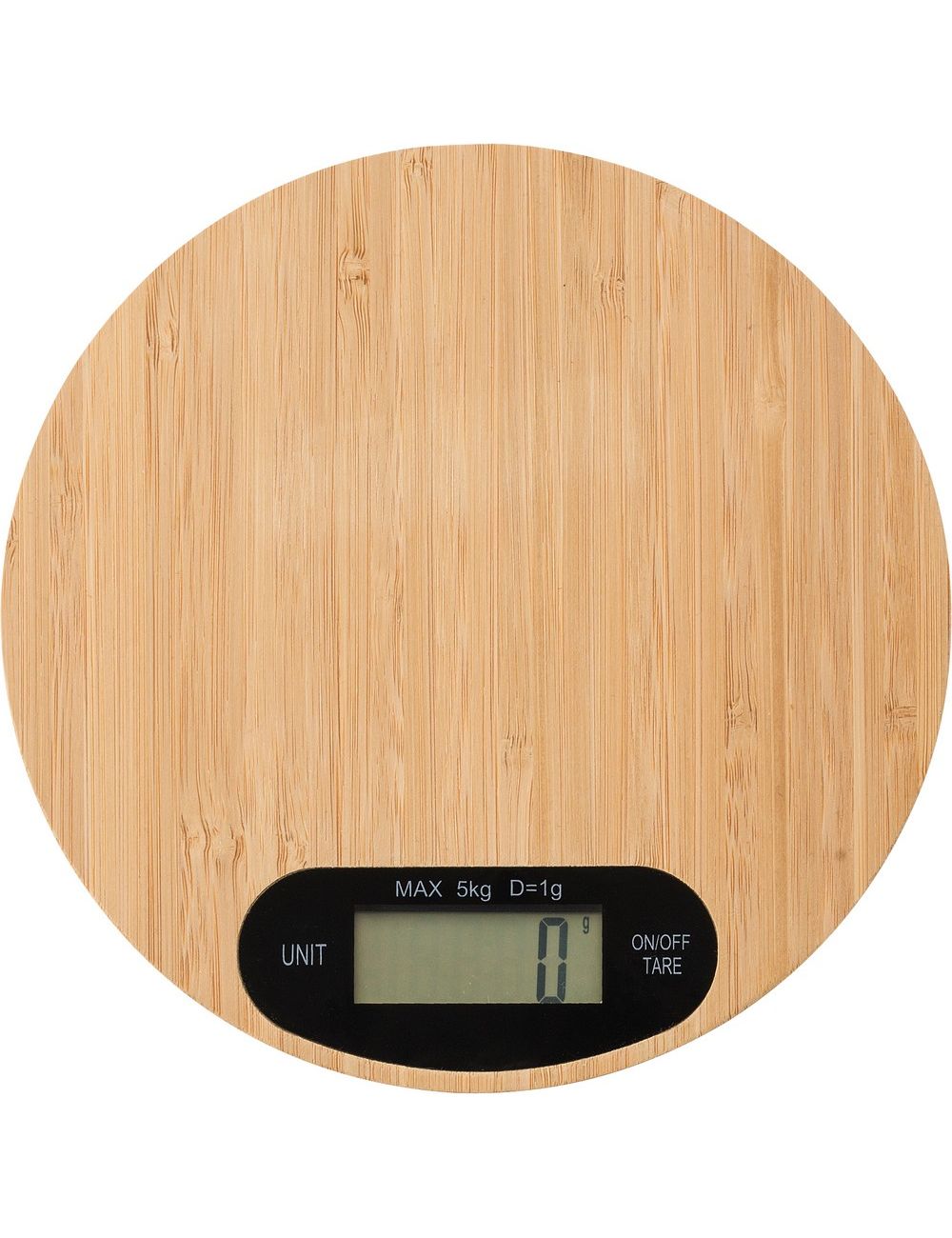 Bambusowa waga kuchenna