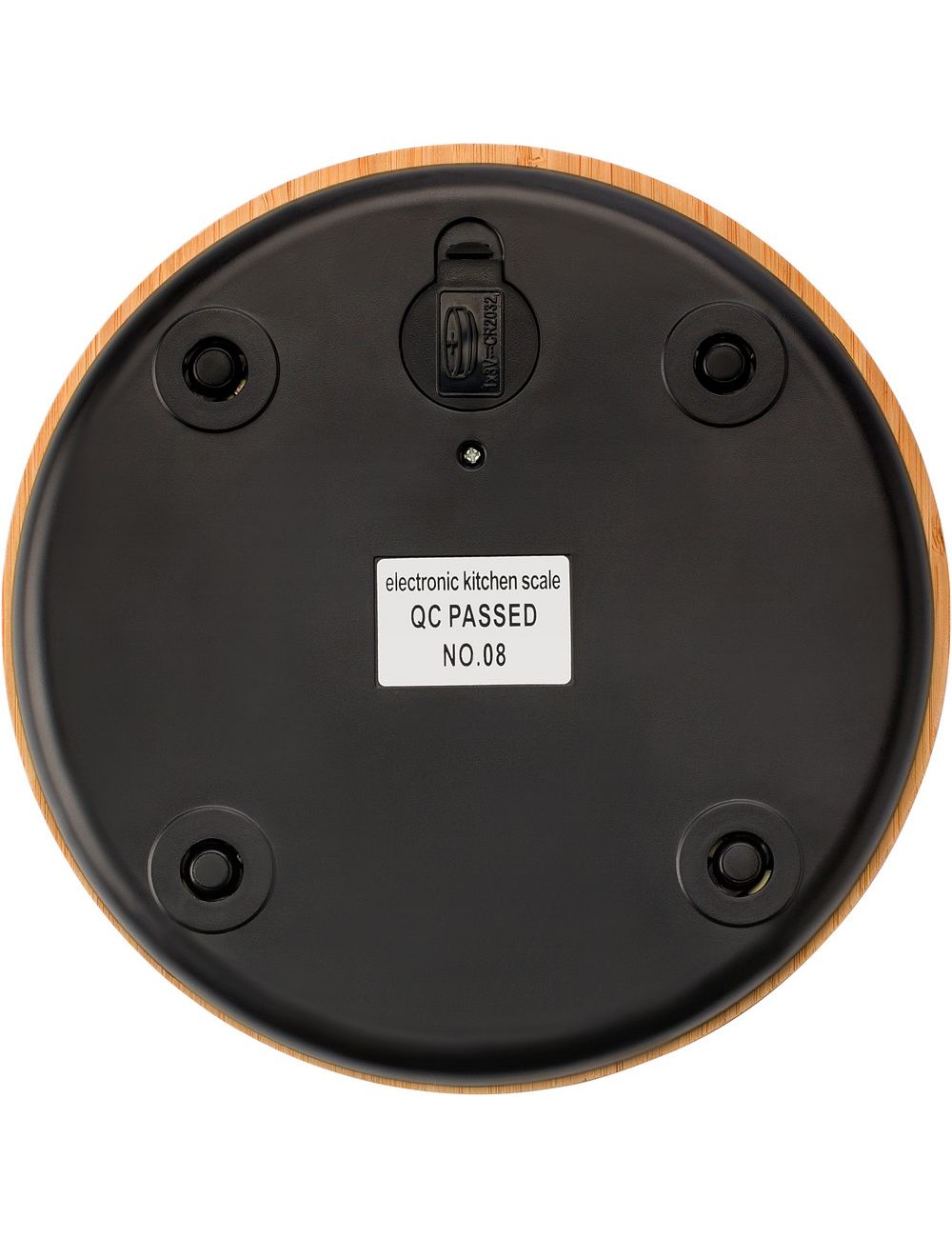 Bambusowa waga kuchenna