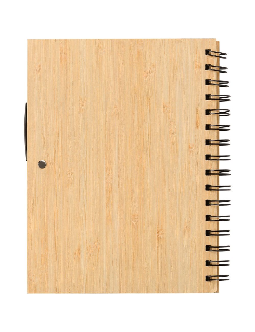 Bambusowy notatnik A5, długopis