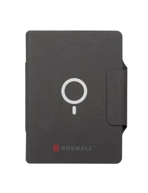 Teczka konferencyjna Arctic, magnetyczna ładowarka bezprzewodowa 10W