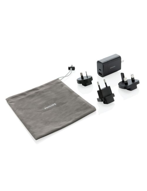Uniwersalna ładowarka Philips 30W, adapter podróżny