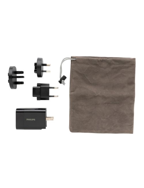 Uniwersalna ładowarka Philips 30W, adapter podróżny