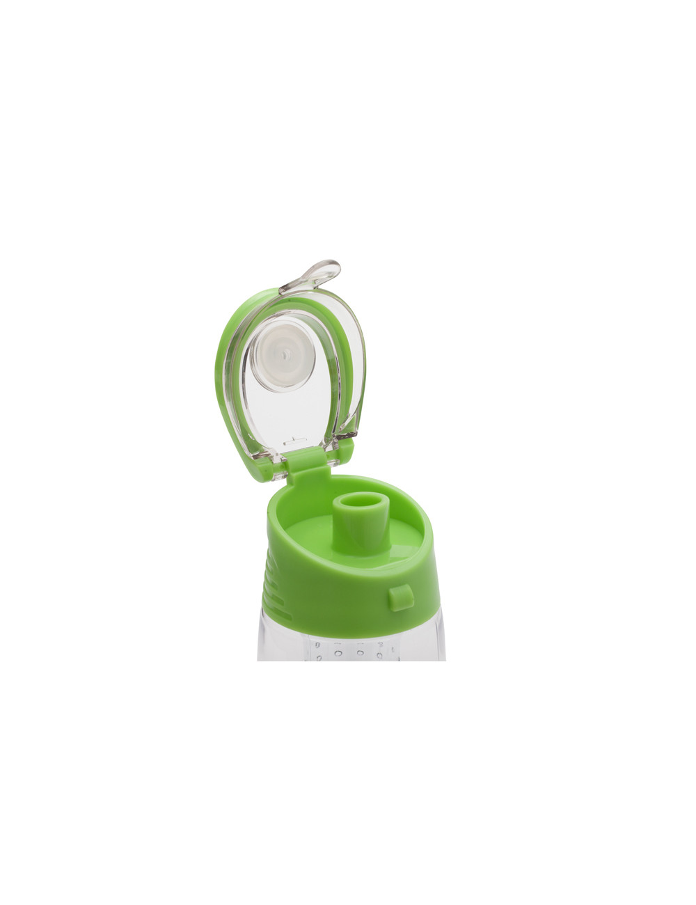 Bidon Frutello 700 ml, zielony/transparentny