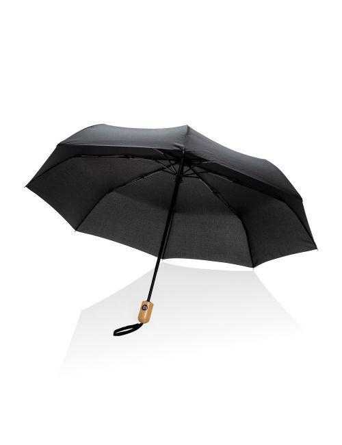 Bambusowy parasol automatyczny 21" Impact AWARE™ rPET
