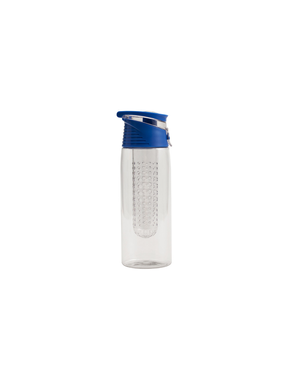 Bidon Frutello 700 ml, niebieski/transparentny