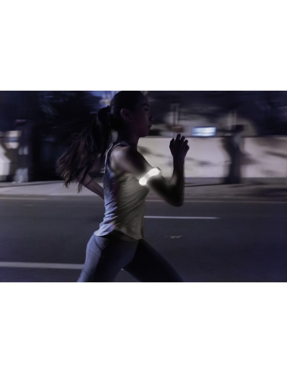 Opaska na ramię, lampka LED