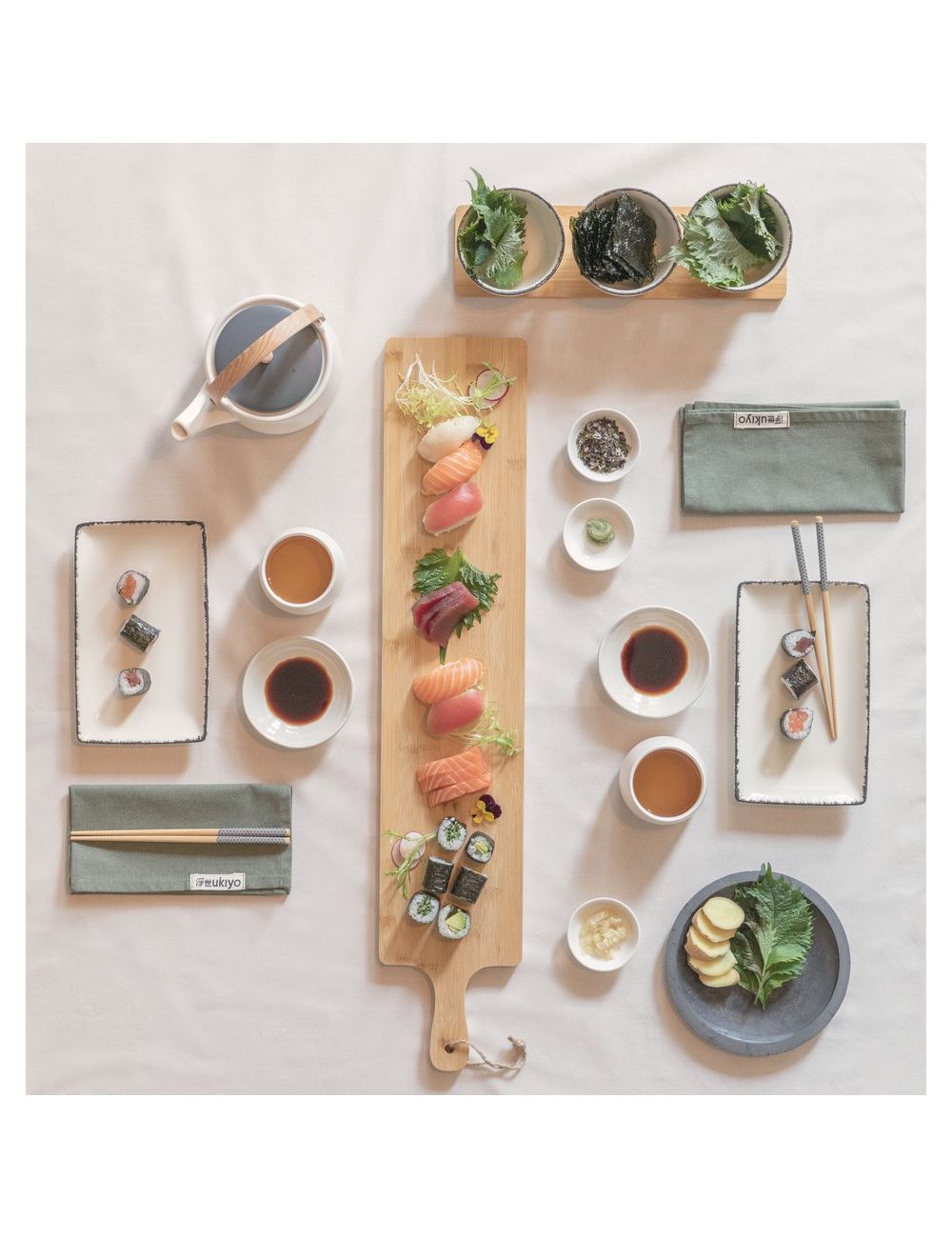 Zestaw do samodzielnego przygotowania sushi...