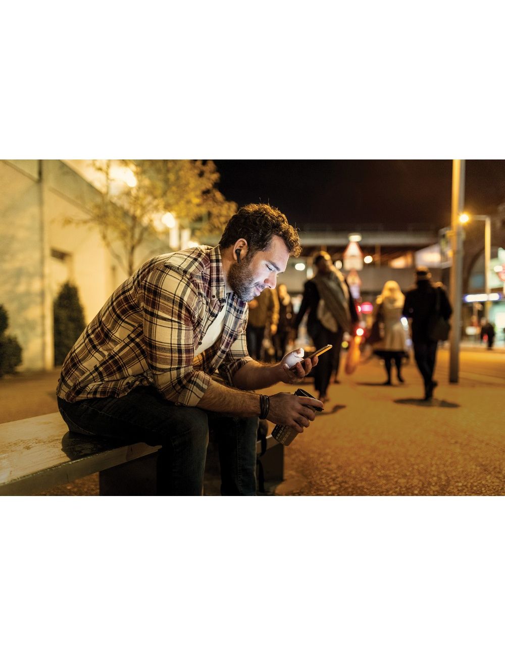 Douszne słuchawki bezprzewodowe Motorola TWS...