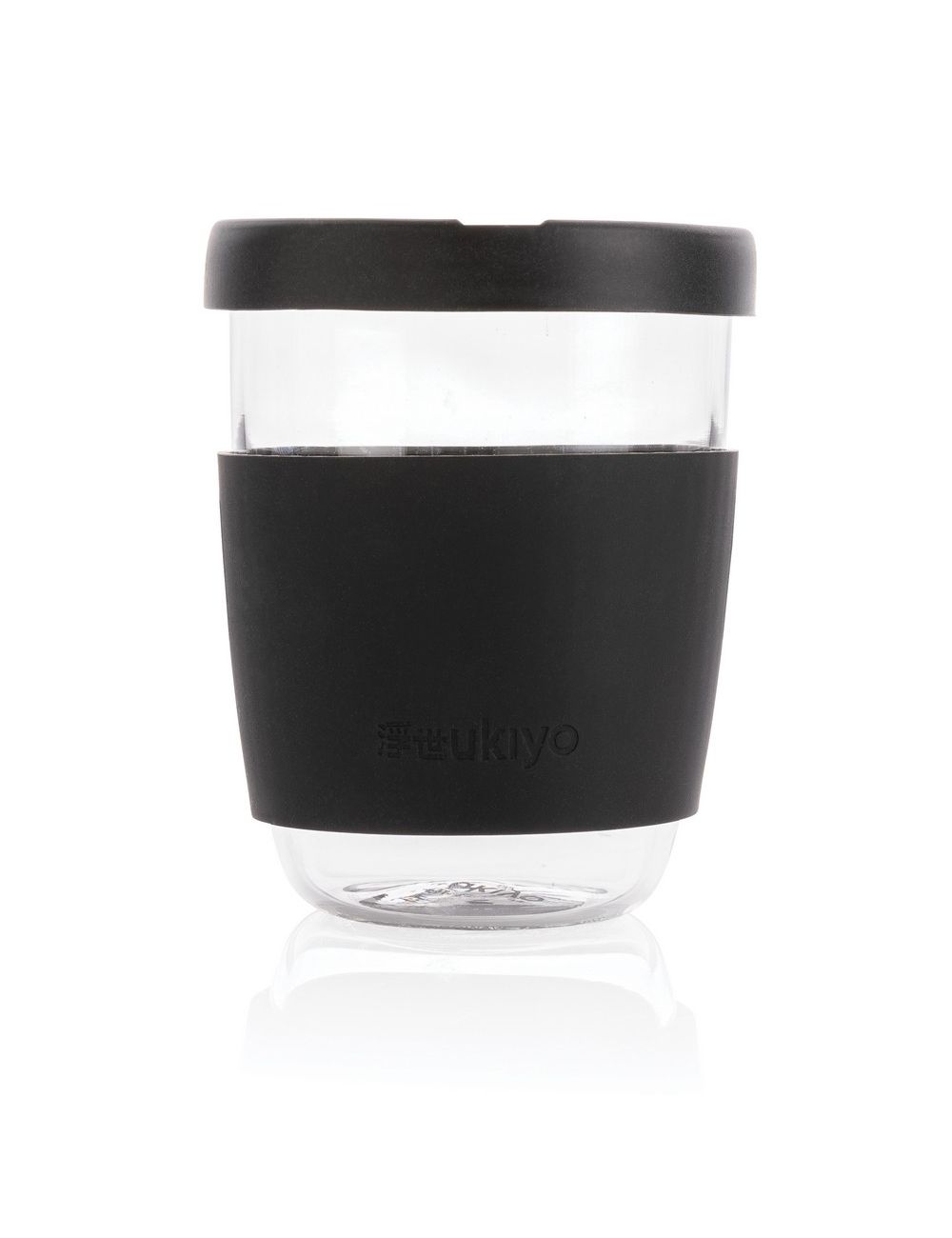 Szklany kubek podróżny Ukiyo 360 ml