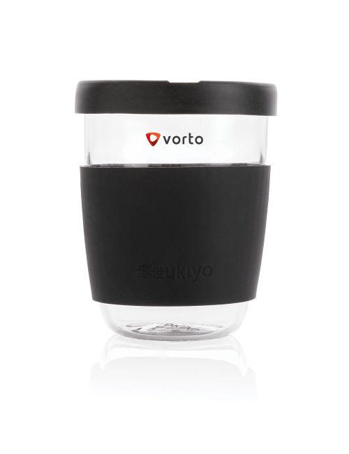 Szklany kubek podróżny Ukiyo 360 ml