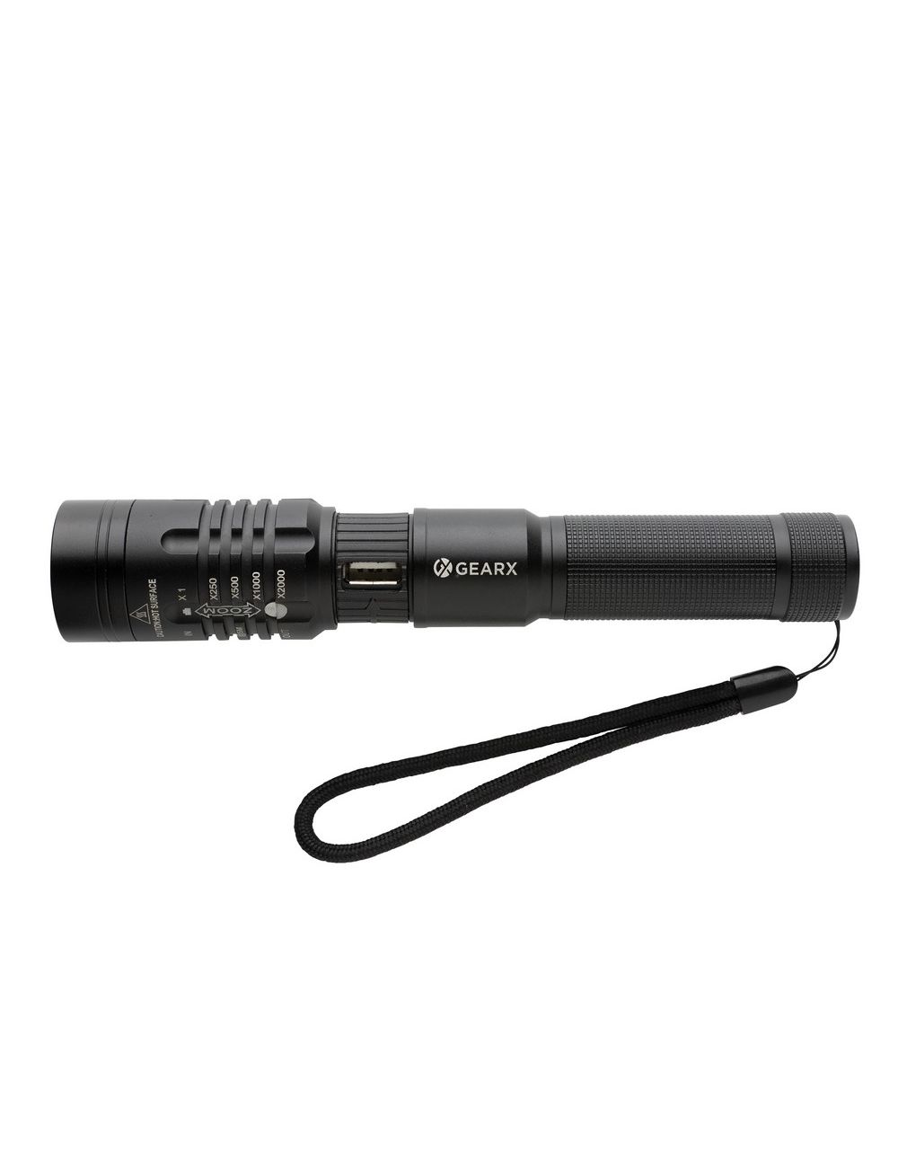 Latarka Gear X, ładowana przez USB