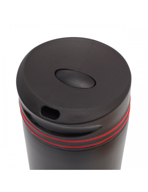 Kubek izotermiczny Lahti 450 ml, czerwony