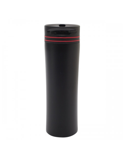 Kubek izotermiczny Lahti 450 ml, czerwony