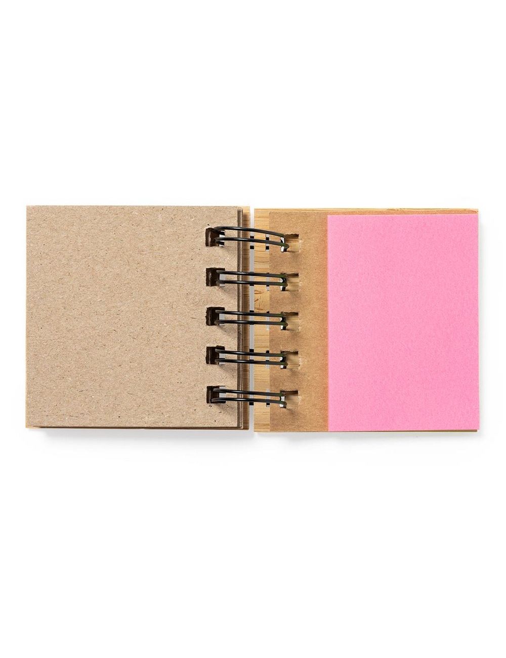 Bambusowy zestaw do notatek, karteczki...