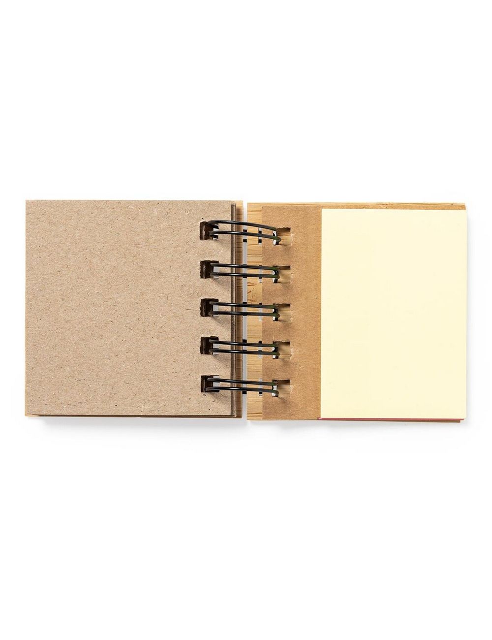 Bambusowy zestaw do notatek, karteczki...