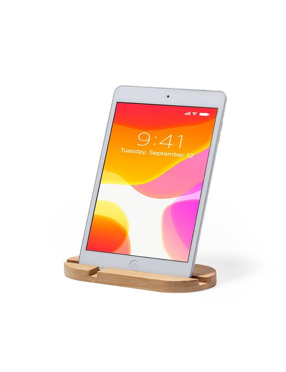 Bambusowy stojak na telefon, stojak na tablet