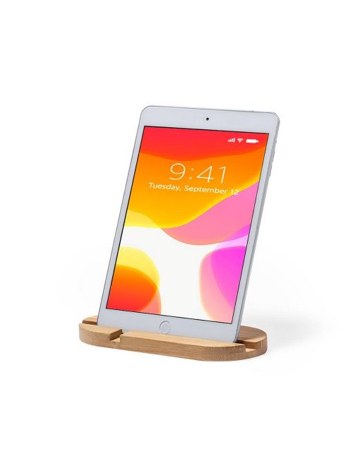 Bambusowy stojak na telefon, stojak na tablet