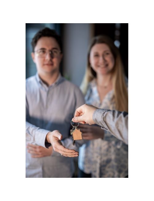 Brelok do kluczy "domek" | Cedar