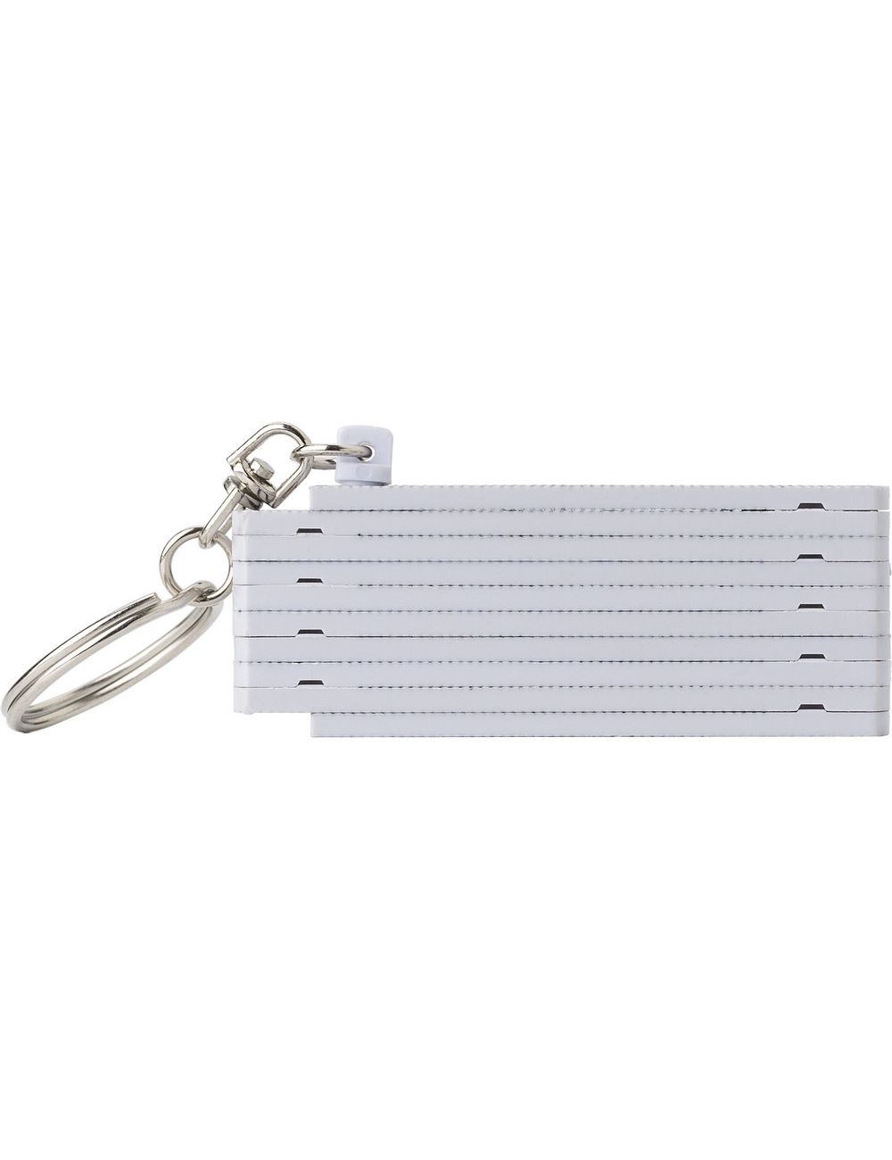 Brelok do kluczy, miara 50cm, składana