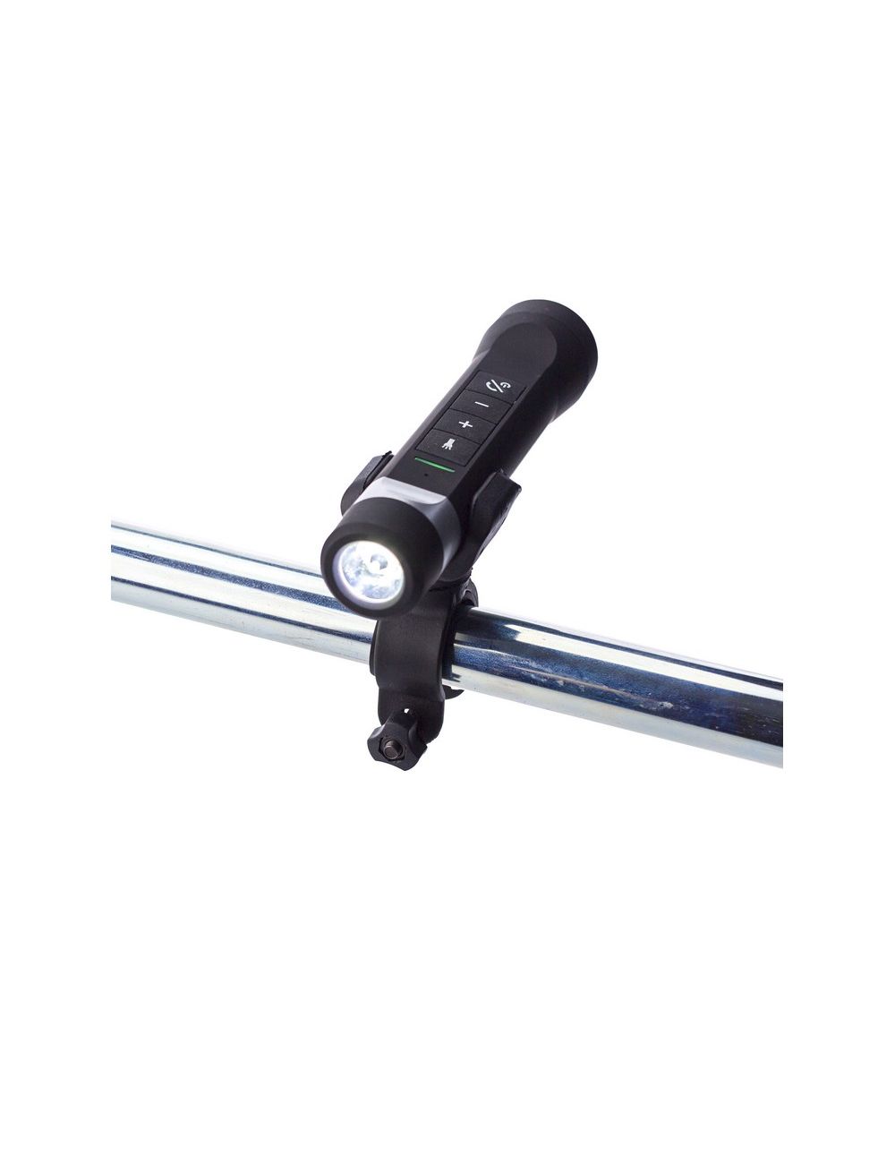 Wielofunkcyjna latarka LED, głośnik...