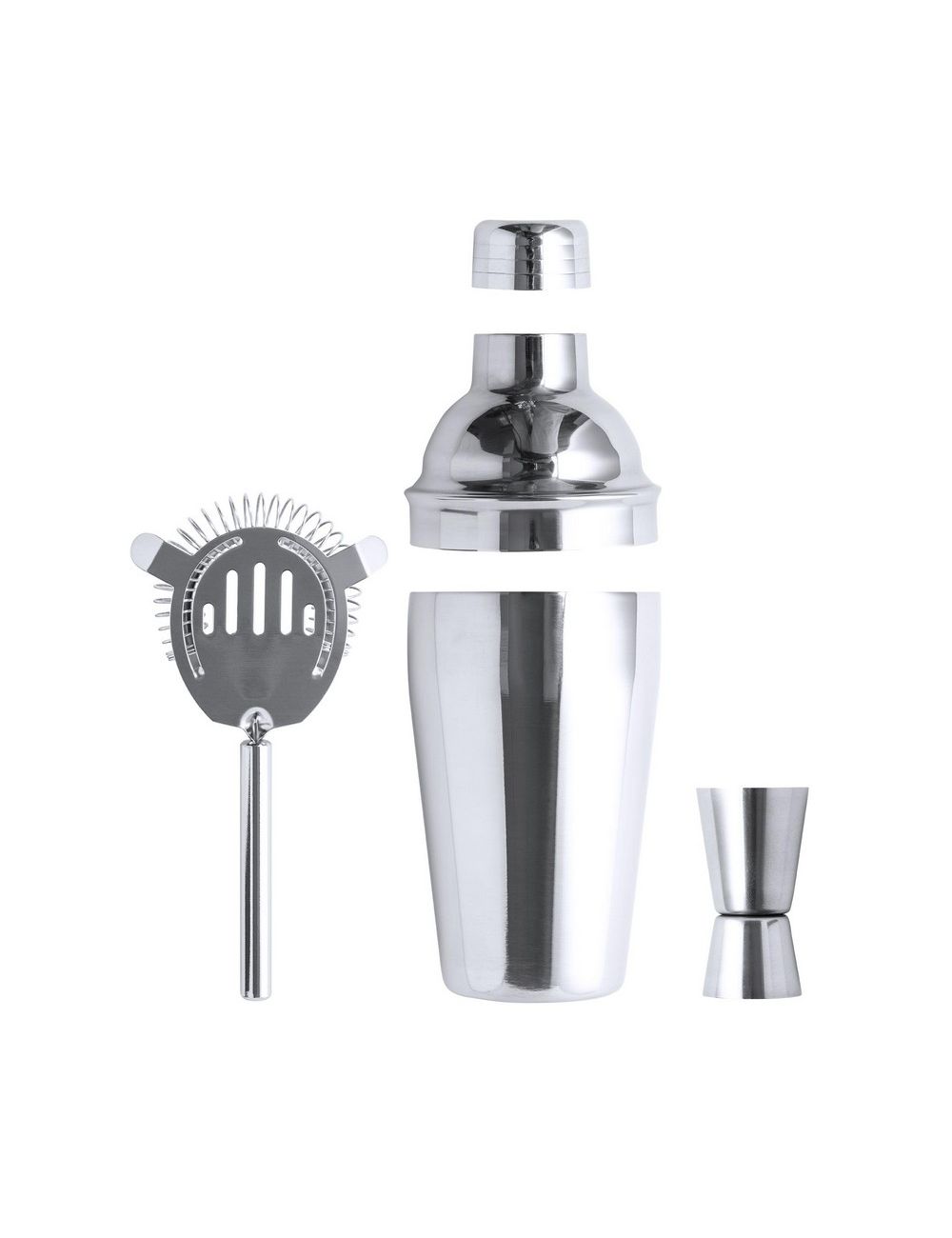 Zestaw do koktajli, shaker, 3 el.