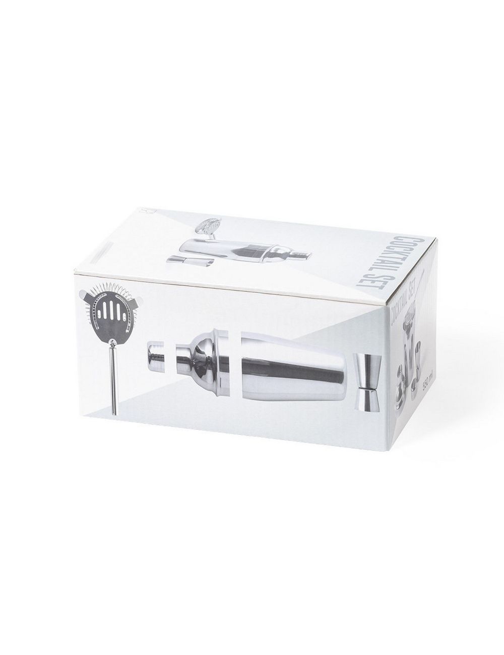 Zestaw do koktajli, shaker, 3 el.