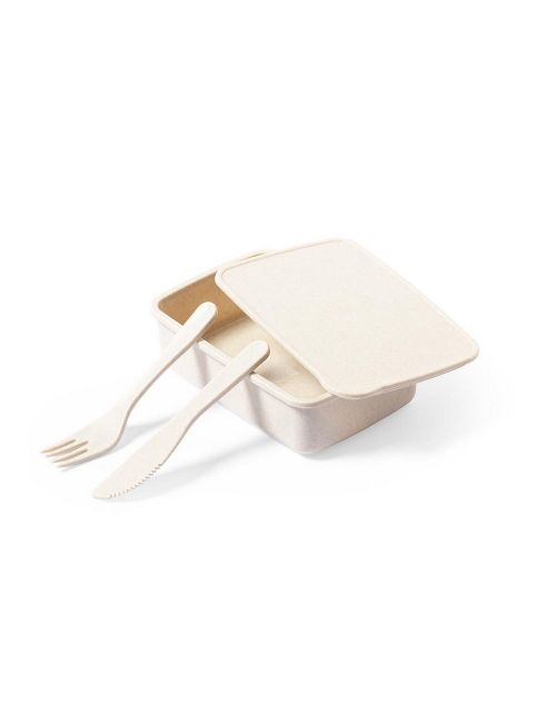 Pudełko śniadaniowe 700 ml, sztućce