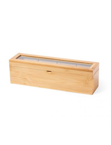 Bambusowe pudełko na herbatę