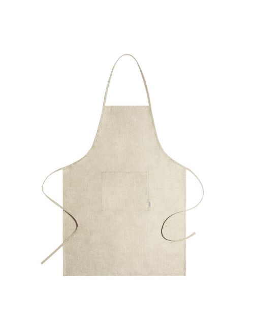 Fartuch kuchenny z materiału z konopi