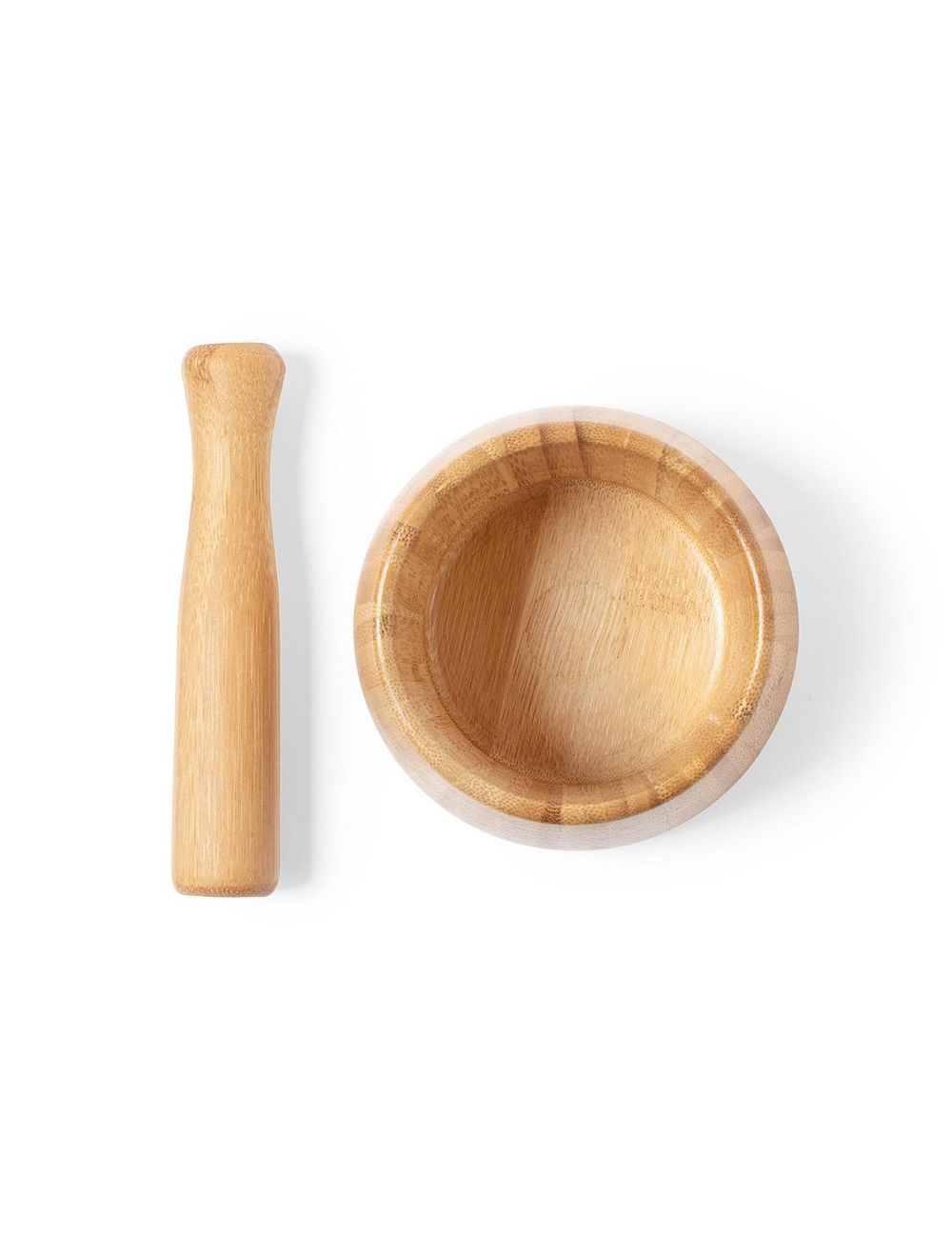 Bambusowy moździerz kuchenny