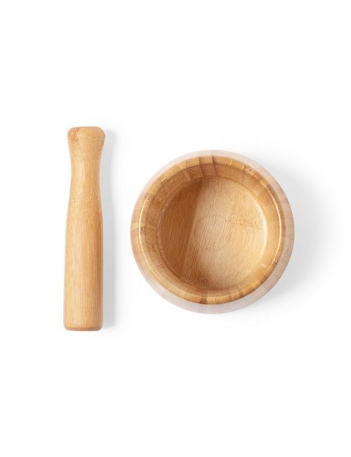 Bambusowy moździerz kuchenny