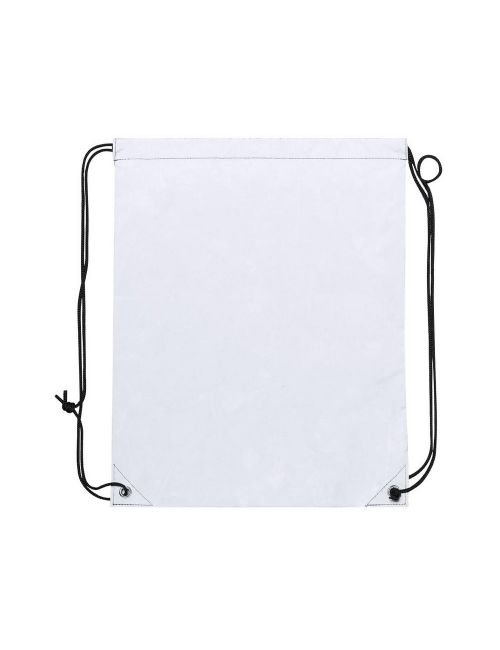 Nieprzemakalny worek ze sznurkiem, połyskliwy materiał