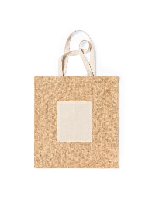 Torba z juty na zakupy