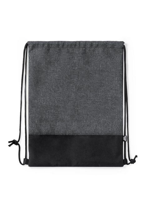 Nieprzemakalny worek ze sznurkiem RPET, połyskliwy materiał