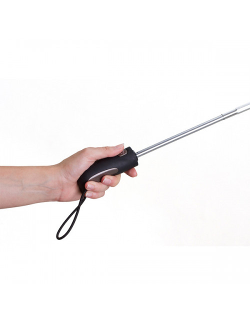 Składany parasol sztormowy VERNIER, czarny 