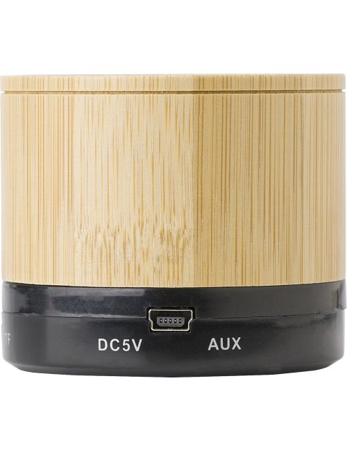 Bambusowy głośnik bezprzewodowy